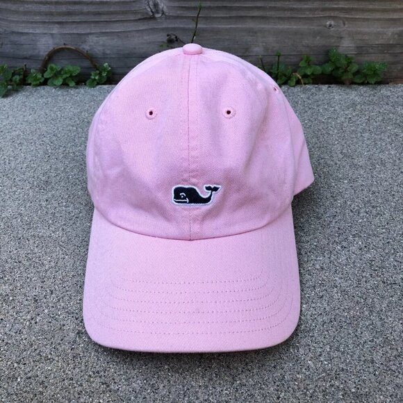 Vineyard Vines Other - VINEYARD VINES Baseball Dad Hat Unisex Adult Pink Whale Logo Adjustable Cap​​​
